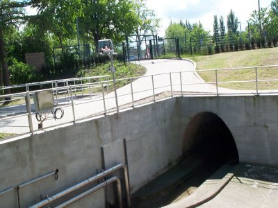 Anlage für eine Mischwassersiebung